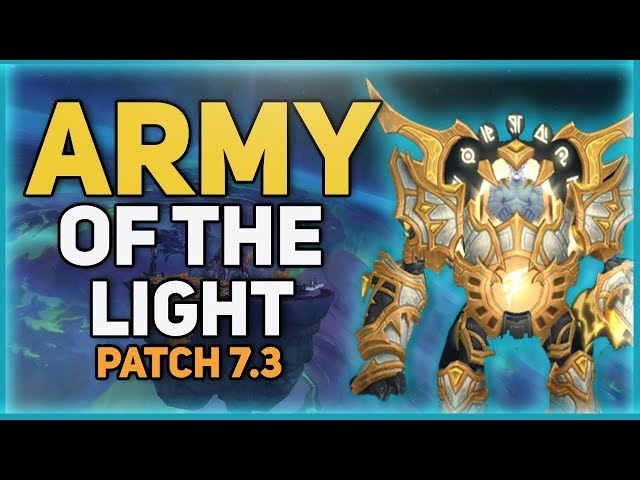 Army of the Light Reputation Guide Patch 7 3 | Lightforged Warframe Mount