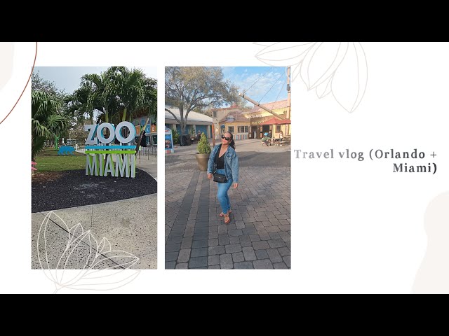 ORLANDO-MIAMI VLOG (SEAWORLD / NBA / MIAMI BEACH / MIAMI ZOO)