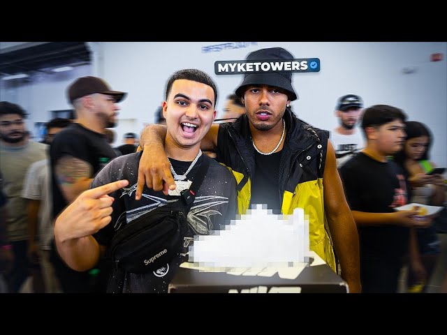 ¡MYKE TOWERS LE LLEGO A SNEAKERCON DALLAS A COMPRAR TENIS!