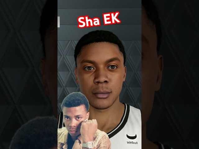 Sha EK in 2K #kayflock #nba2k #bronx #drill