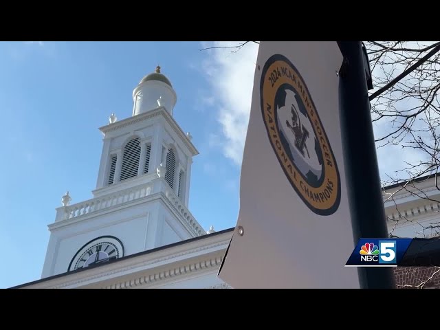 Officials geared up for UVM Men's Soccer team parade with more security