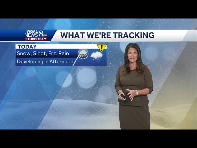 IMPACT: Snow/Sleet To Period Of Freezing Rain, Drier Sunday