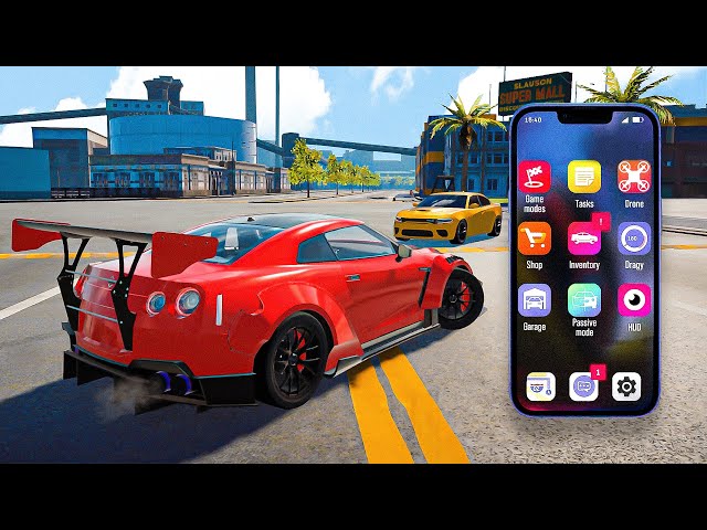 ENCONTREI MUITA COISA NO MELHOR JOGO PARA CELULAR! (DRIVE ZONE ONLINE)