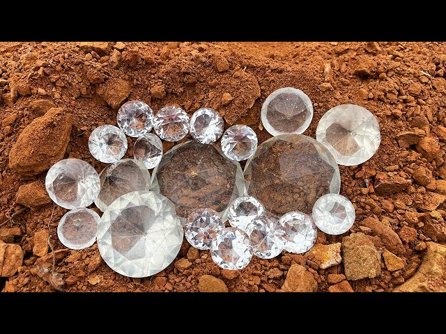 Finding Gem and gold by detecting the upper edges of a river when the water is high.