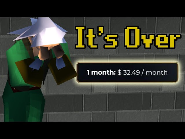 Is This the END of Old School Runescape?