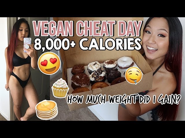 VEGAN CHEAT DAY | 8,000+ CALORIES | GIRL VS. FOOD