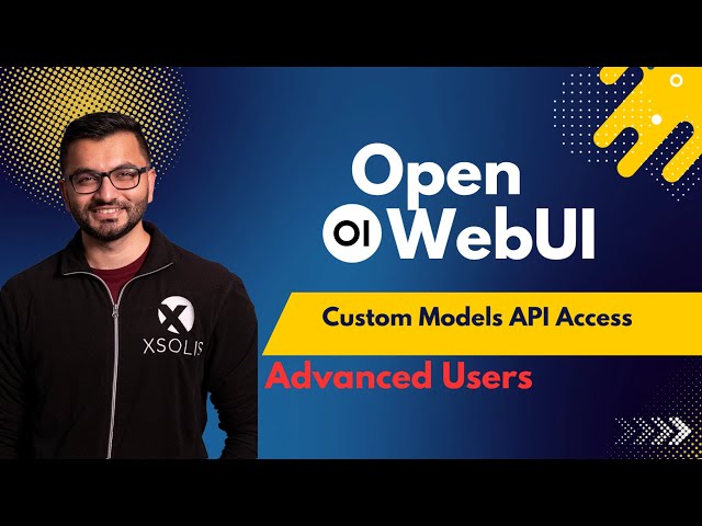 Create AI Applications Using Open WebUI Custom Models