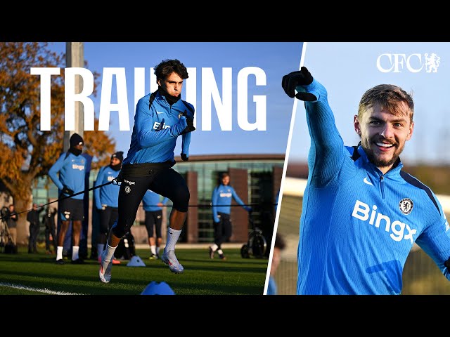 TRAINING ahead of Leicester City | Chelsea Training | Chelsea FC 24/25