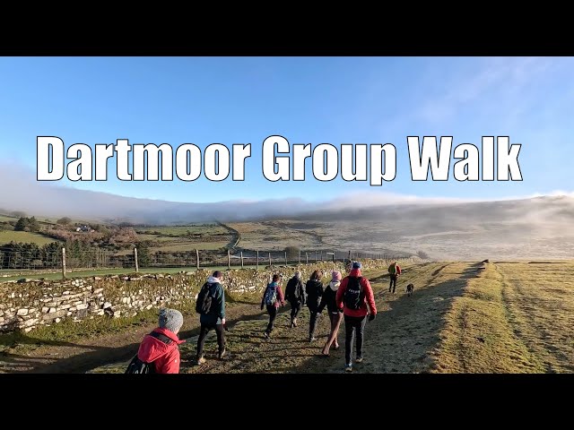 Dartmoor guided group walk