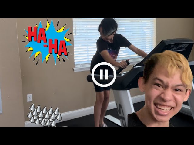 Pause Challenge With Little Brother For 24 Hours!  *Bad Idea*