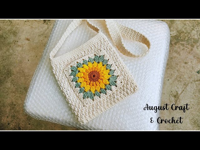 How to Make a Crochet Crossbody Bag | Easy Step-by-Step Tutorial for Beginners