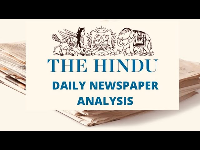 June 20 The Hindu Analysis|editorial| Telugu #upsc #currentaffairs #tspsc #newspaper