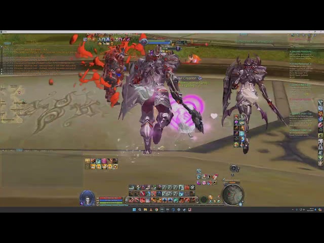 AION 8.4.2 GELKMAROS FORTRESS PVP  GLAD LAST DEFENDER