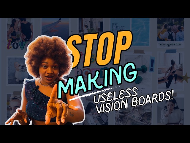 90% of Vision Boards FAIL. Do This to Fix Yours & Manifest Faster!