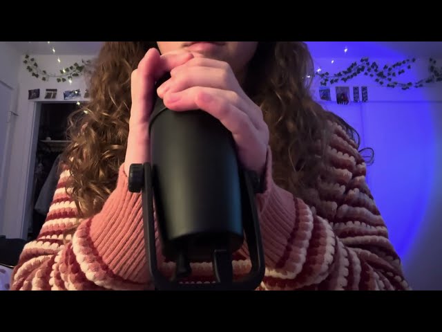 ASMR intense aggressive mic triggers (brushing, scratching, etc.)