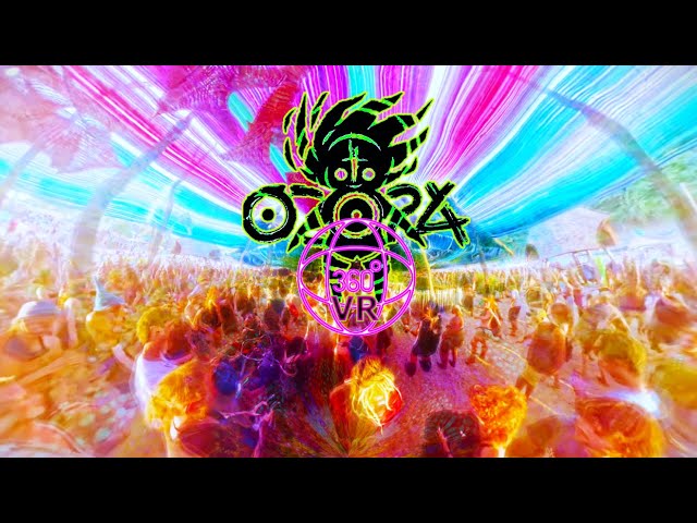 Ozora Festival 2024 main stage (trip simulation, 360/VR)