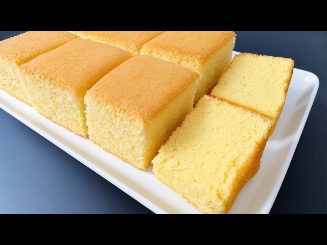 The Best Vanilla Cake Recipe! You Will Make This Cake Every Day! Butter Cake - Cake in 5 Minutes