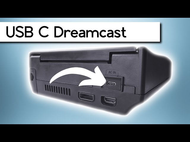 Let's Power This Dreamcast With USB-C!