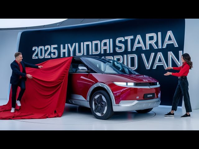 2025 Hyundai Staria Hybrid Van – The Future of Luxury & Efficiency in MPVs!