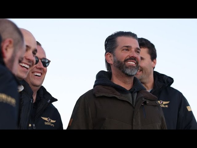 Trump Jr arrives in Greenland amid father's interest in seizing the island