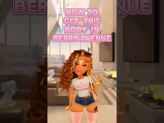 Body Tutorial for Berry Avenue Roblox #roblox #berryave #bloxburg #brookhaven #viral #gaming #shorts