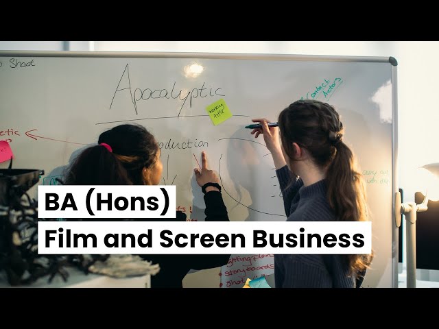 BA (Hons) Film and Screen Business | Course Overview