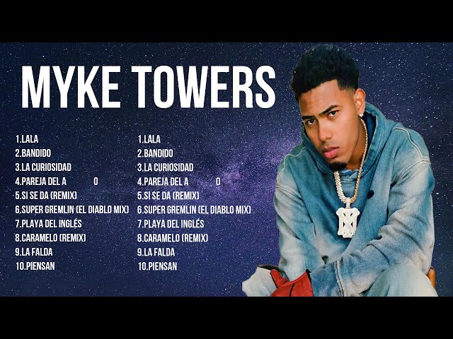 Myke Towers Best Latin Songs Playlist Ever ~ Myke Towers Greatest Hits Of Full Album