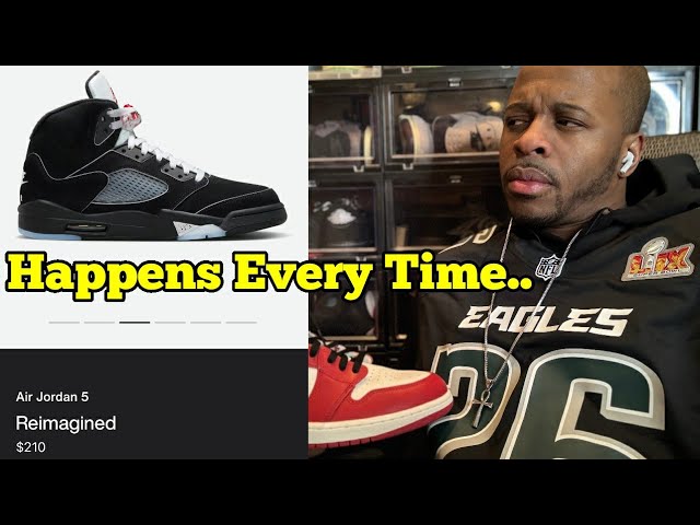 Nike Air Jordan 5 Retro Black Metallic Reimagined Sold Out?