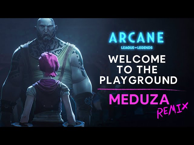 Playground (MEDUZA Remix) | Arcane League of Legends | Visualizer - Riot Games Music