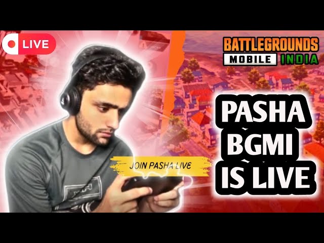 Let’s play together | Pasha BGMI is Live