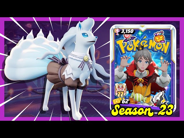 Winning Battle With Alolan Ninetales | Road to Masters | Pokemon Unite Gameplay Season 23