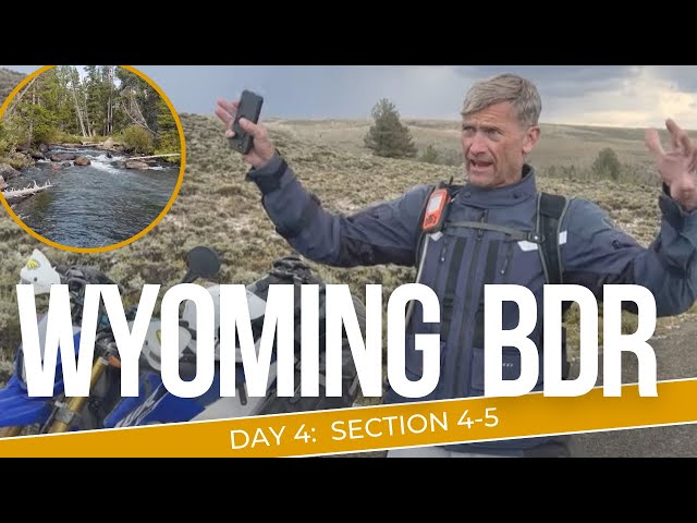 Wyoming BDR Day 4 | Section 4 - Beaver Rim. Hail.