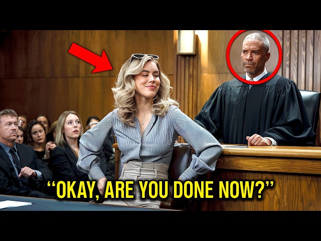 Ditzy Rich Girl Disrespects Black Judge in Court - His Sentence Leaves Everyone Speechless