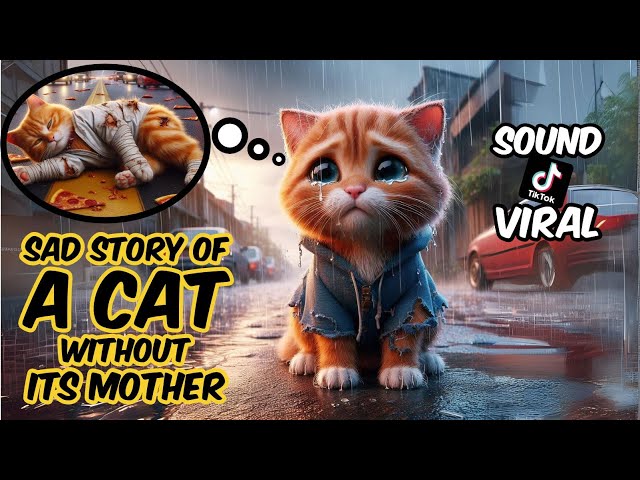 sad story of a cat without its mother FULL..😭 #cat #aicat #catlover #cats