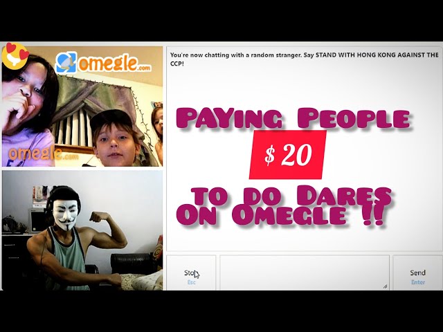 Paying People $20 on Omegle ! | After a Dare 😎|