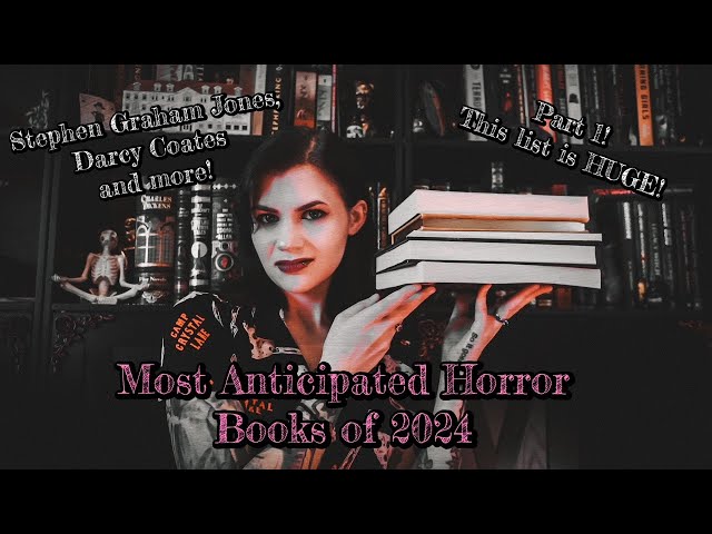 Most Anticipated Horror & Thriller Books of 2024 Part 1 | Violet Prynne