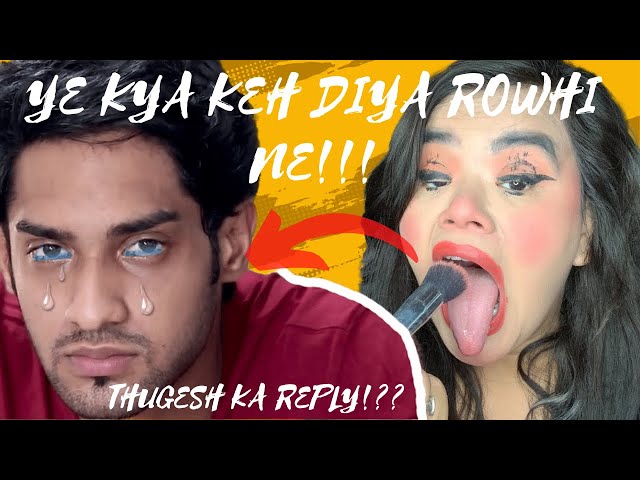 Rowhi Rai roasted Thugesh || Rowhi Rai ne Thugesh ko kia roast || @Thugesh  ​@RowhiRai || Grill #1