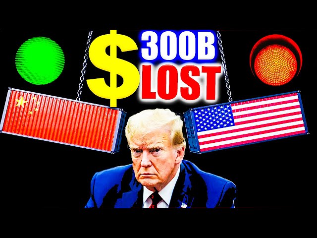 US LOSES $300 Billion to China in TRADE WARS with Economy in SHAMBLES!