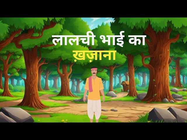 लालची भाई का खजाना ! Lalchi Bhai Ka Khajana\ greedy brother's treasure #Viral video #Jadui Kahani 😯😮