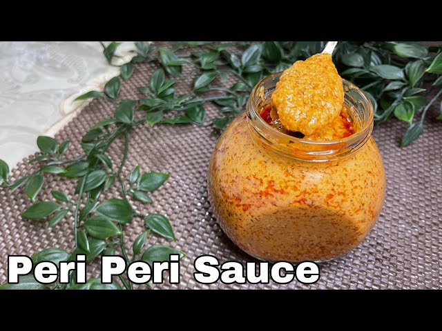 Easy Peri Peri Sauce Recipe | Bangla Peri Peri Sauce Recipe | Peri Peri Chicken Sauce