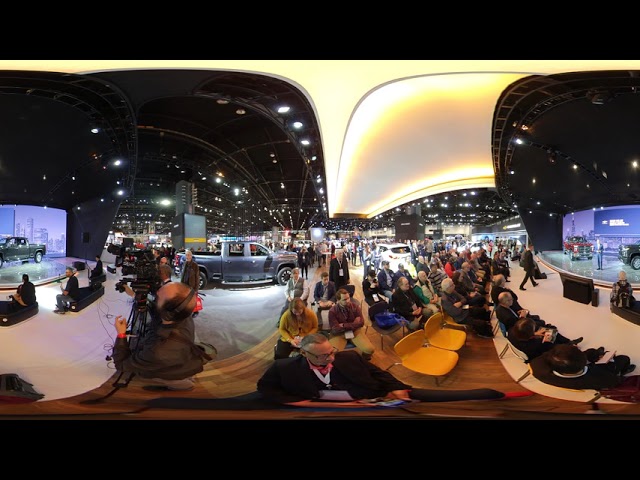 2020 Chevrolet Silverado Press Conference 360 Video Chicago Auto Show