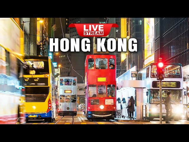 Live TV Hong Kong ❤️ Hong Kong Travel - Hong Kong Night market, shopping | Walking tour Hong Kong