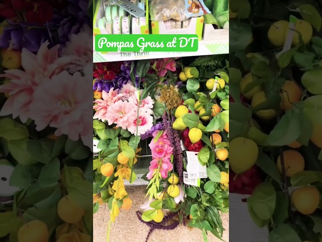 The Dollar Tree had #pompasgrass #homedecor