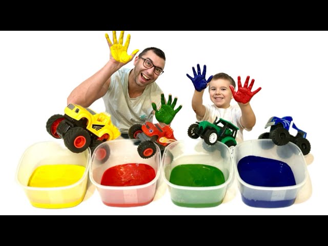 Learn Colors with Cars and Mark | Videos for Kids