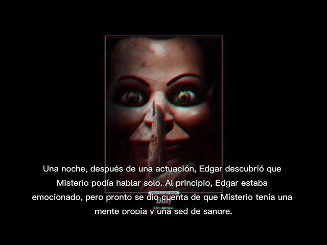 historia de terror de ventrilocuo Edgar