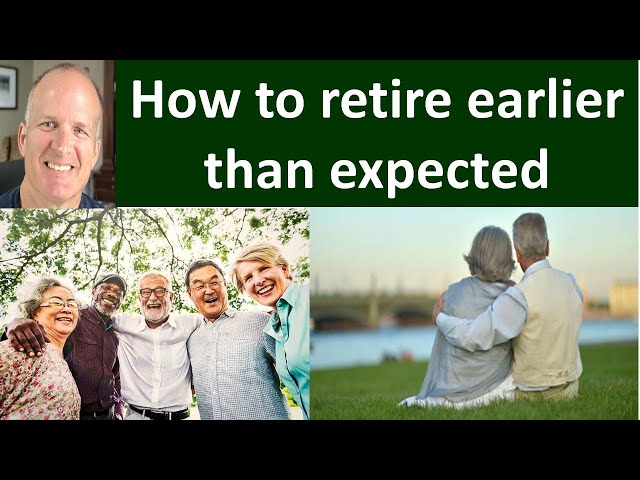 Can you retire earlier than planned? Know the process taken by others to retire 1-4 yrs earlier.