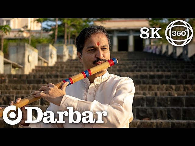 Best Meditation Flute | Raag Brindabani Sarang | Pandit Rupak Kulkarni | Darbar VR360