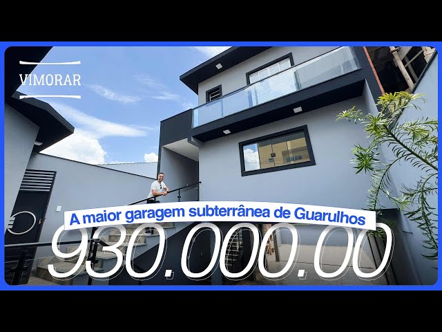 Casa com garagem subterrânea, já tinha visto? Por @vimorar