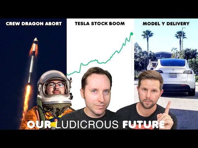 Tesla Stock Through the Roof, Model Y Delivery Rumors, SpaceX Crew Dragon Abort Test - Ep 68