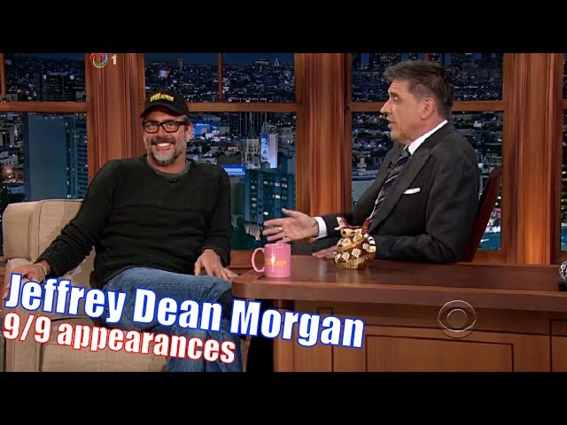 Jeffrey Dean Morgan - Negan From The Walking Dead - 9/9 Appearances with Craig Ferguson  [240-720p]